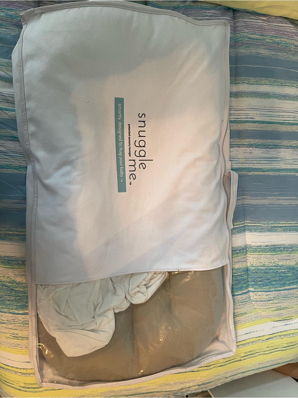 Snuggle Me Organic Toddler Lounger